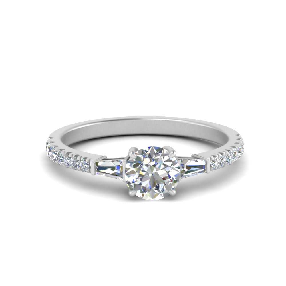 Delicate Antique Pave Engagement Ring