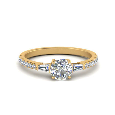 Delicate Antique Pave Round Cut Diamond Ring