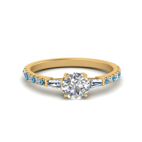 Delicate Antique Pave Engagement Ring