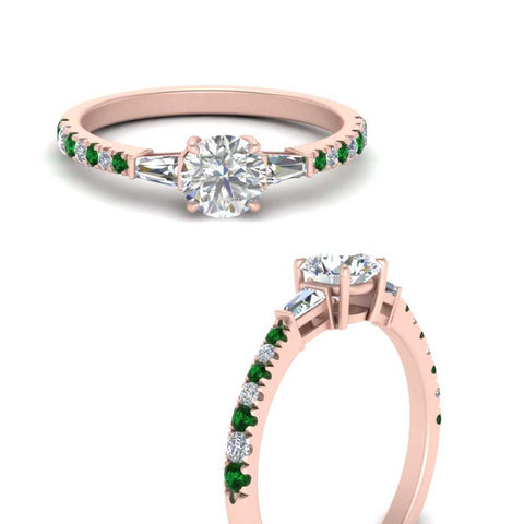 Delicate Antique Pave Round Cut Diamond Ring