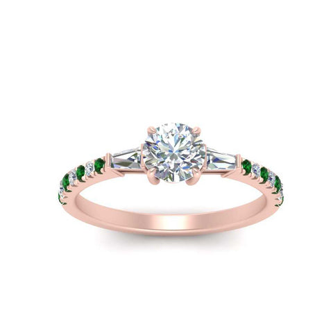 Delicate Antique Pave Round Cut Diamond Ring