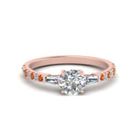 Load image into Gallery viewer, Delicate Antique Pave Engagement Ring
