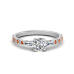 Load image into Gallery viewer, Delicate Antique Pave Engagement Ring
