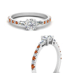 Load image into Gallery viewer, Delicate Antique Pave Engagement Ring
