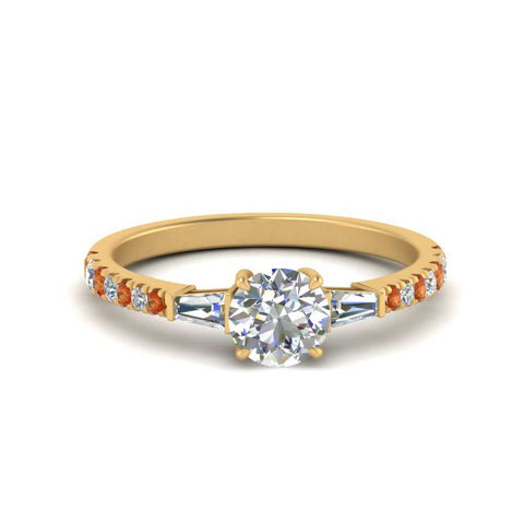 Delicate Antique Pave Engagement Ring
