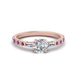 Load image into Gallery viewer, Delicate Antique Pave Engagement Ring
