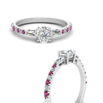 Load image into Gallery viewer, Delicate Antique Pave Engagement Ring
