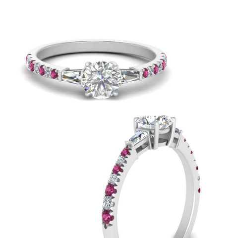 Delicate Antique Pave Round Cut Diamond Ring