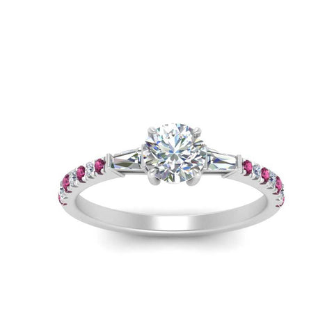 Delicate Antique Pave Round Cut Diamond Ring