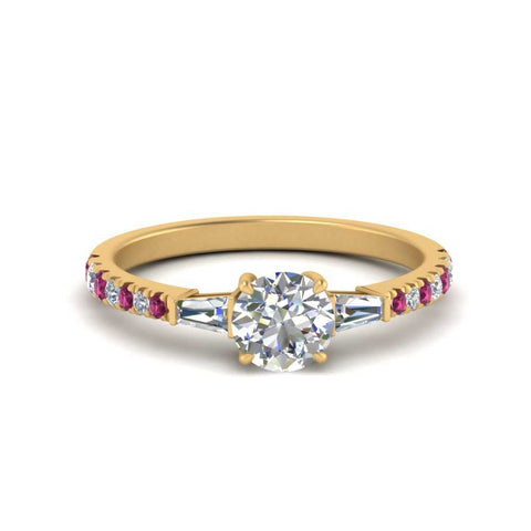 Delicate Antique Pave Engagement Ring