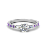 Load image into Gallery viewer, Delicate Antique Pave Engagement Ring
