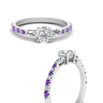 Load image into Gallery viewer, Delicate Antique Pave Engagement Ring
