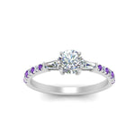Load image into Gallery viewer, Delicate Antique Pave Engagement Ring
