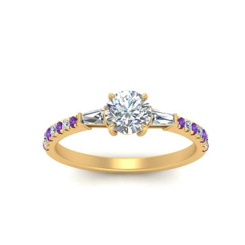 Delicate Antique Pave Engagement Ring