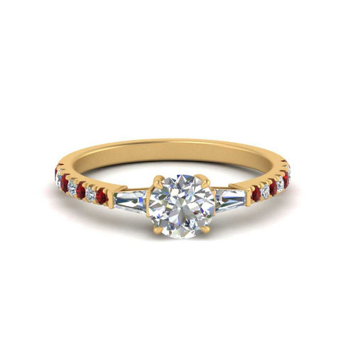 Delicate Antique Pave Engagement Ring