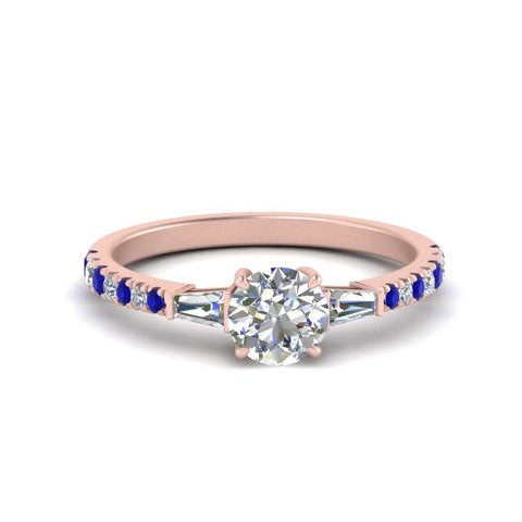 Delicate Antique Pave Engagement Ring