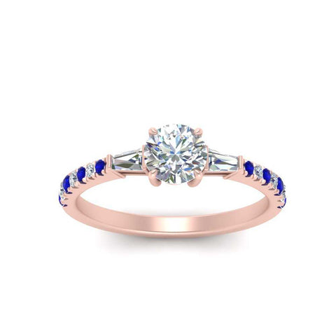 Delicate Antique Pave Engagement Ring
