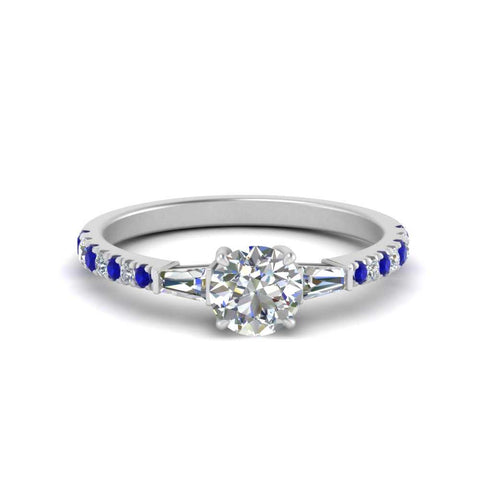 Delicate Antique Pave Engagement Ring