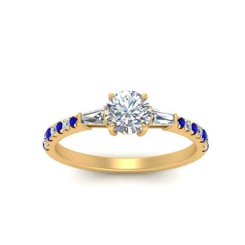Delicate Antique Pave Engagement Ring