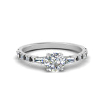 Load image into Gallery viewer, Delicate Antique Pave Engagement Ring
