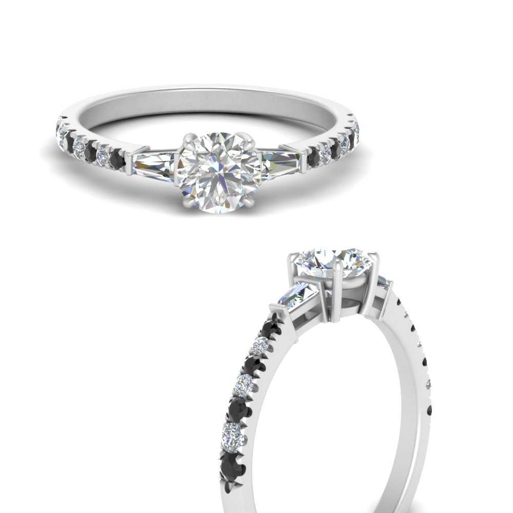 Delicate Antique Pave Engagement Ring