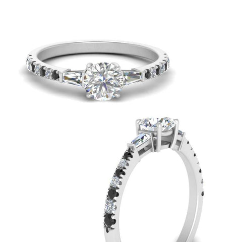 Delicate Antique Pave Round Cut Diamond Ring