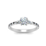 Load image into Gallery viewer, Delicate Antique Pave Engagement Ring
