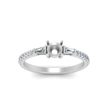 Load image into Gallery viewer, Semi Mount Delicate Antique Pave Engagement Ring
