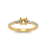 Load image into Gallery viewer, Semi Mount Delicate Antique Pave Engagement Ring
