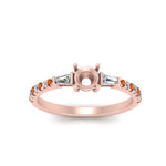 Load image into Gallery viewer, Semi Mount Delicate Antique Pave Engagement Ring
