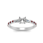 Load image into Gallery viewer, Semi Mount Delicate Antique Pave Engagement Ring
