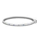 Thumbnail 8 - Delicate Baguette Bangle Bracelet