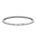 Thumbnail 7 - Delicate Baguette Bangle Bracelet