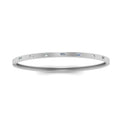 Thumbnail 9 - Delicate Baguette Bangle Bracelet