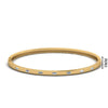 Load image into Gallery viewer, Delicate Baguette Bangle Bracelet