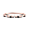 Load image into Gallery viewer, delicate-black-diamond-stacking-band-in-rose-gold-FD9811BGBLACK-NL-RG.jpg