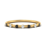 Load image into Gallery viewer, delicate-black-diamond-stacking-band-in-yellow-gold-FD9811BGBLACK-NL-YG.jpg

