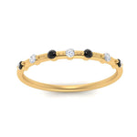 Load image into Gallery viewer, delicate-black-diamond-stacking-band-in-yellow-gold-FD9811BGBLACK-NL-YG.jpg

