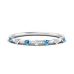 Load image into Gallery viewer, delicate-blue-topaz-stacking-band-in-white-gold-FD9811BGICBLTO-NL-WG.jpg
