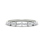 Load image into Gallery viewer, delicate-diamond-marquise-and-round-stack-wedding-band-in-white-gold-FD11310BANGLE3-NL-WG.jpg
