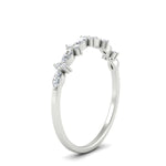 Load image into Gallery viewer, delicate-diamond-marquise-and-round-stack-wedding-band-in-white-gold-FD11310BANGLE3-NL-WG.jpg
