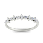 Load image into Gallery viewer, delicate-diamond-marquise-and-round-stack-wedding-band-in-white-gold-FD11310BANGLE3-NL-WG.jpg
