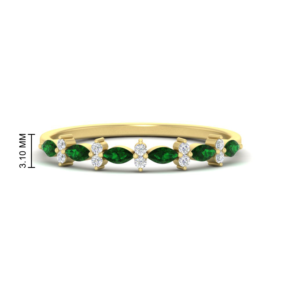 delicate-emerald-marquise-and-round-stack-wedding-band-in-yellow-gold-FD11310BGEMGRANGLE3-NL-YG.jpg