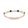 Load image into Gallery viewer, delicate-emerald-stacking-band-in-rose-gold-FD9811BGEMGR-NL-RG.jpg
