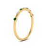 Load image into Gallery viewer, delicate-emerald-stacking-band-in-yellow-gold-FD9811BGEMGR-NL-YG.jpg