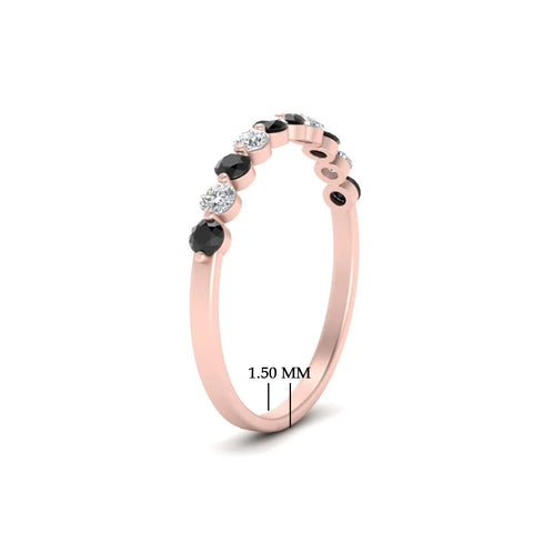 Delicate Floating Wedding Band