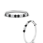 Load image into Gallery viewer, delicate-floating-black-diamond-wedding-band-in-white-gold-FDENS3137BGBLACKANGLE3-NL-WG
