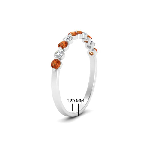 Delicate Floating Wedding Band