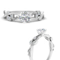 Thumbnail 2 - delicate-flower-round-diamond-ring-in-white-gold-FDENR2598ROR-NL-WG