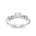 Thumbnail 3 - delicate-flower-round-diamond-ring-in-white-gold-FDENR2598ROR-NL-WG